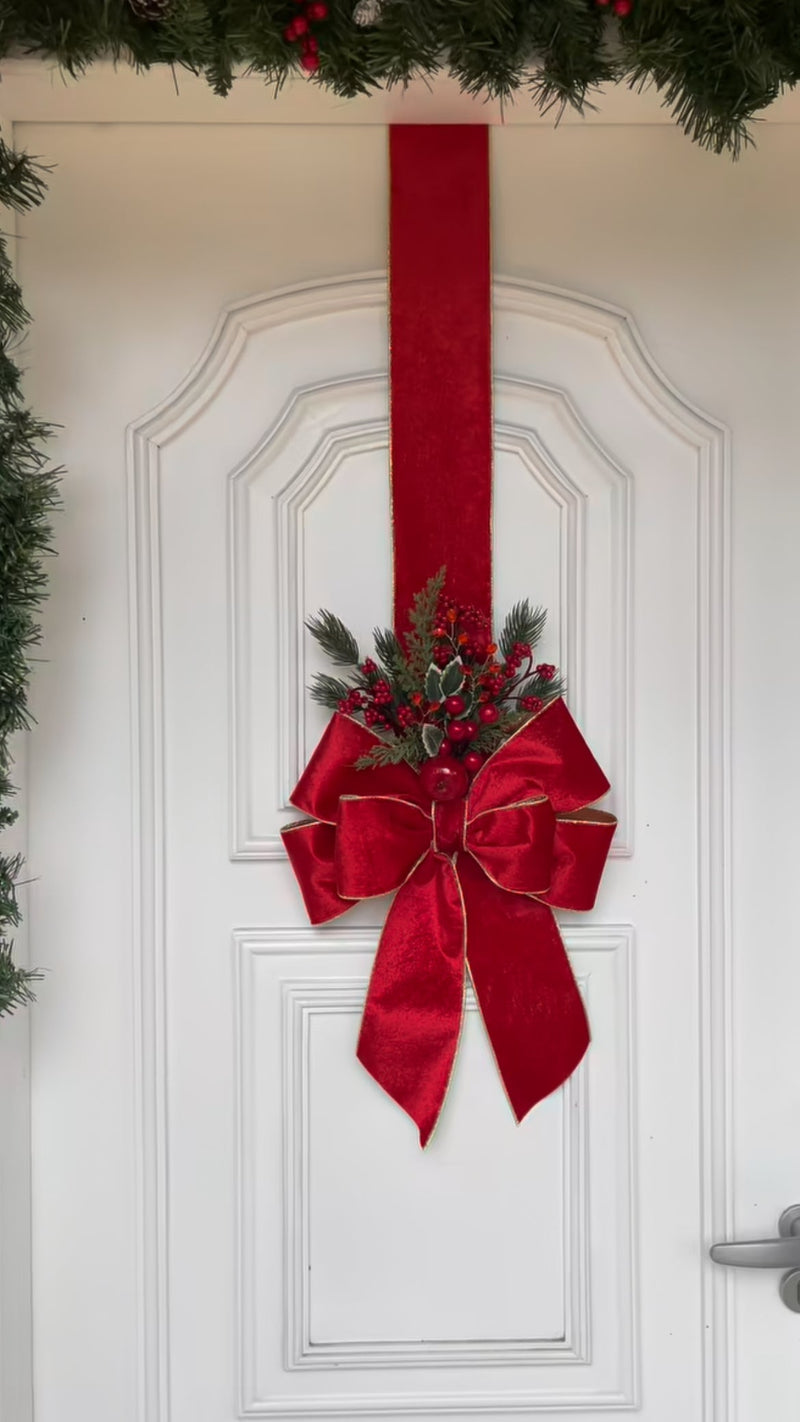 Escapulário Natalino Vermelho Clássico