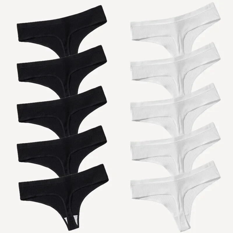 Calcinha Antibacteriana 100% Algodão - Compre 5 Leve 10 + Frete Grátis