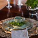 Conjunto Oxford® de Luxo com 48 Peças de Jantar em Porcelana