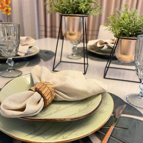 Conjunto Oxford® de Luxo com 48 Peças de Jantar em Porcelana