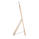 [ESQUENTA BLACK] Espelho Oval Base Reta Apoio Chão + [FITA DE LED BRINDE]