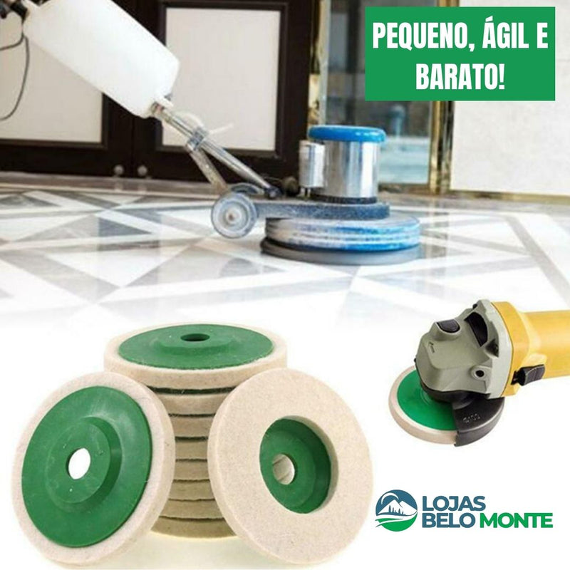 Disco PoliMax Pro™ Kit Completo Polimento + Barra Polimento 🎁