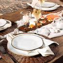 48 Peças de Jantar em Porcelana Conjunto de Luxo Oxford®(72% OFF+FRETE GRÁTIS SOMENTE HOJE)