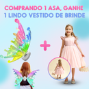 Asas de Fada com LED e Música: Encante-se com Brilho e Fantasia + Vestido