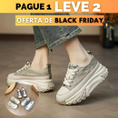 [COMPRE 1 LEVE 2👟] - Tênis Ortopédico Selena Com Plataforma de 6cm - Black November
