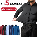 (PAGUE 2 LEVE 5🔥) Camisas FlexWear - Não amarrota
