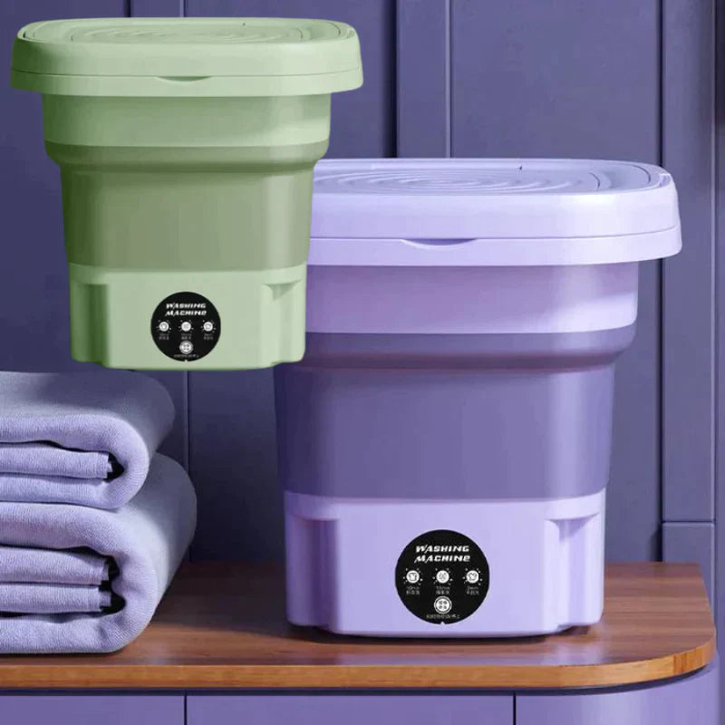 Lava e Seca Dobrável e Portátil - Compre 1 e leve 2 - Promoção só hoje!