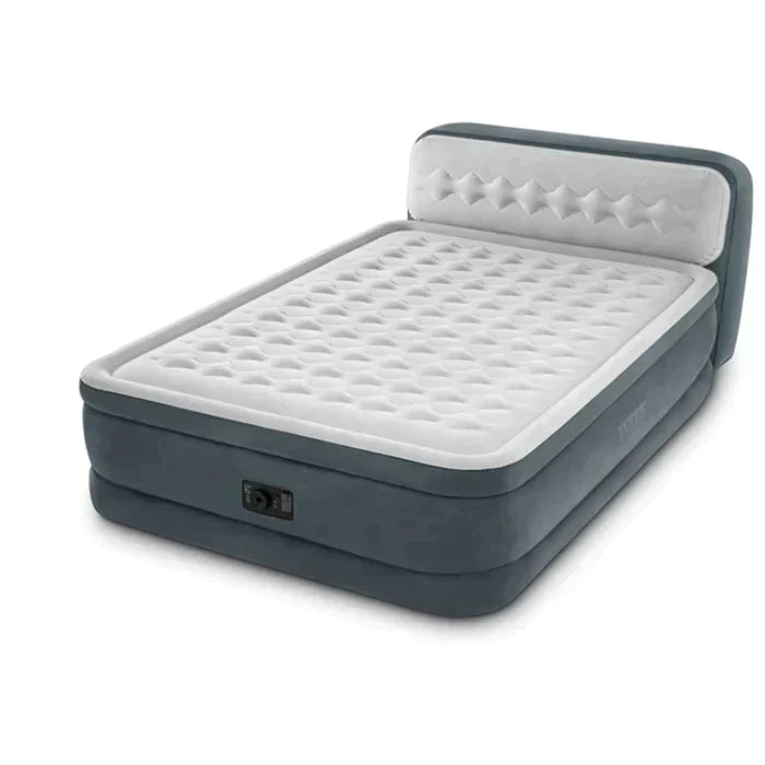 Colchão Inflável Casal Com Bomba de ar e Encosto + Brinde