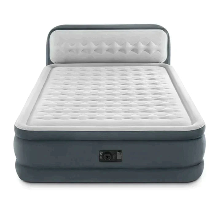 Colchão Inflável Casal Com Bomba de ar e Encosto + Brinde