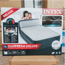 Colchão Inflável Casal Com Bomba de ar e Encosto + Brinde