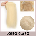 Topo de Cabeça - Fibra Orgânica (Para Alopecia, Falhas, Cabelos Ralos e com Queda)