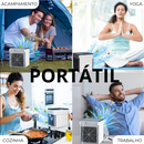 Mini Ar Condicionado Portátil USB