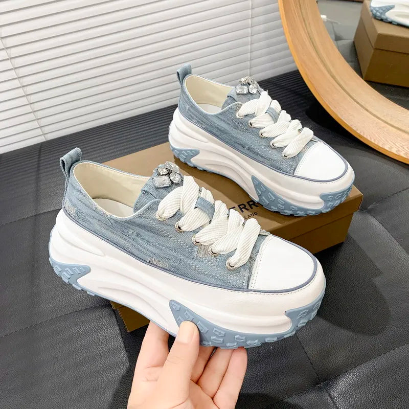 [COMPRE 1 LEVE 2👟] - Tênis Ortopédico Selena Com Plataforma de 6cm - Black November