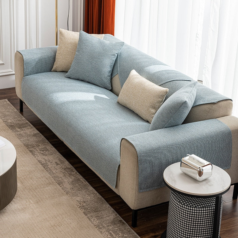 Capa para Sofá em Linho