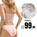 Calcinha Antibacteriana 100% Algodão - Compre 5 Leve 10 + Frete Grátis