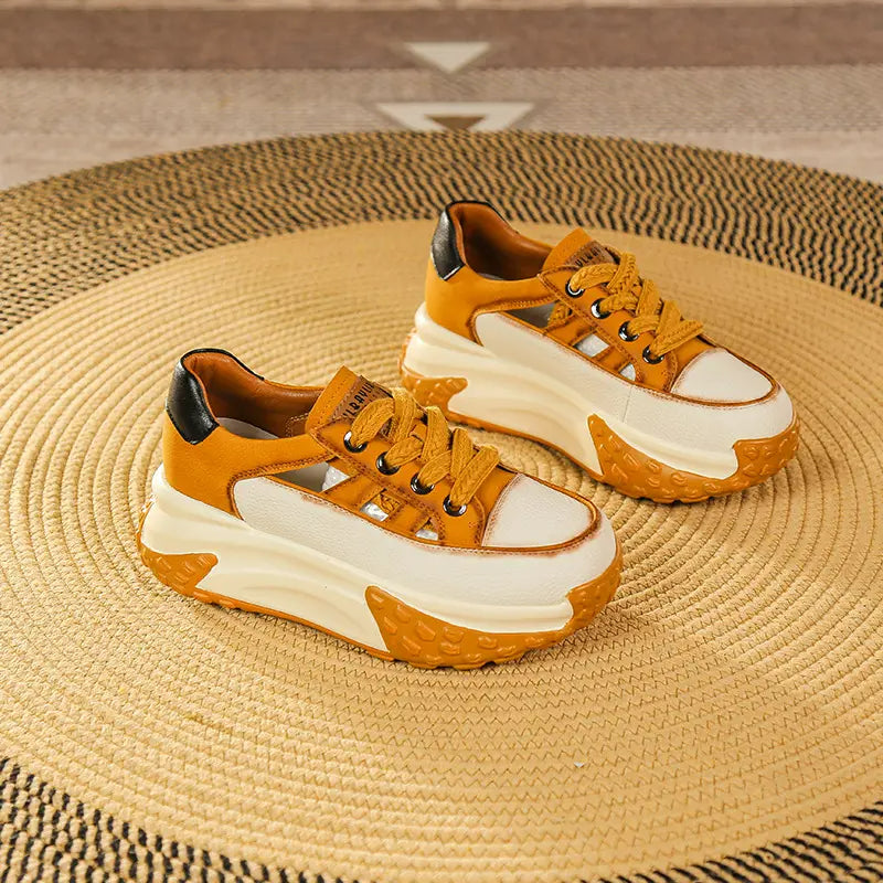 [COMPRE 1 LEVE 2👟] - Tênis Ortopédico Selena Com Plataforma de 6cm - Black November