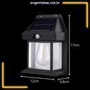 Lâmpada Vintage de Energia Solar Renovável 2024