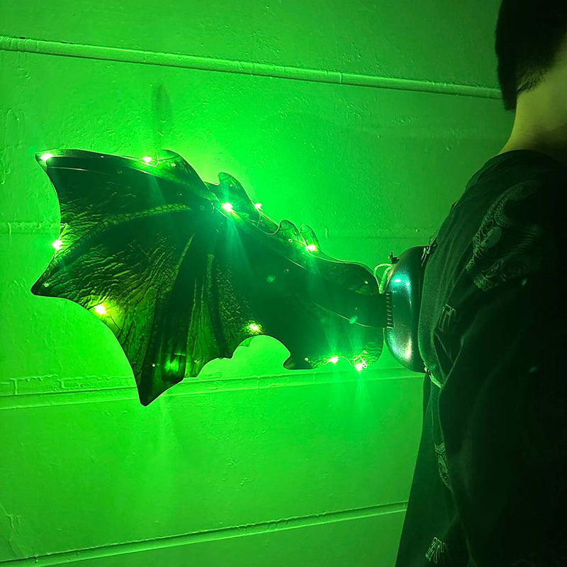 Asas de Fada com LED e Música: Encante-se com Brilho e Fantasia + Vestido