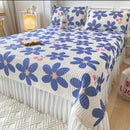 Colcha de Cama com babado + 2 capas P/ Travesseiro direto da fabrica